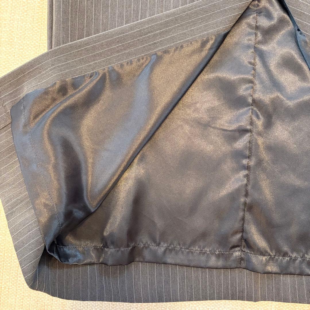 ANDRESD ドレス ピンストライプテーラードビスチェドレス グレー M