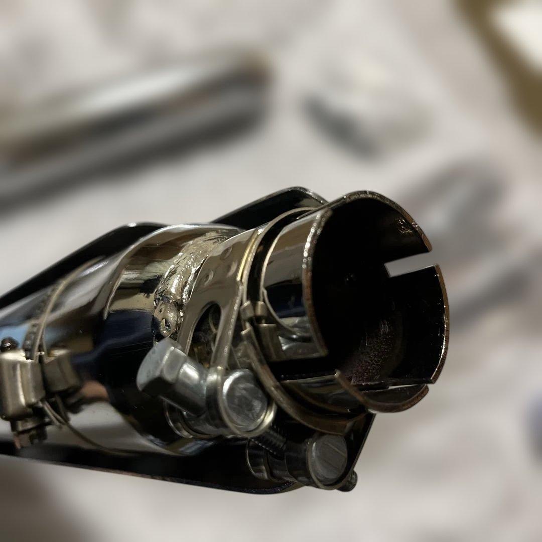 VANCE&HINES　ツインスラッシュ　クワイエットバッフル組込済　ソフテイル