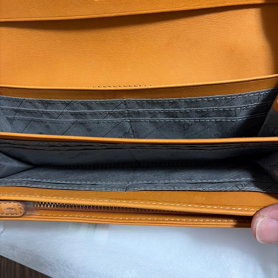 Dakota キャメルレザー 長財布