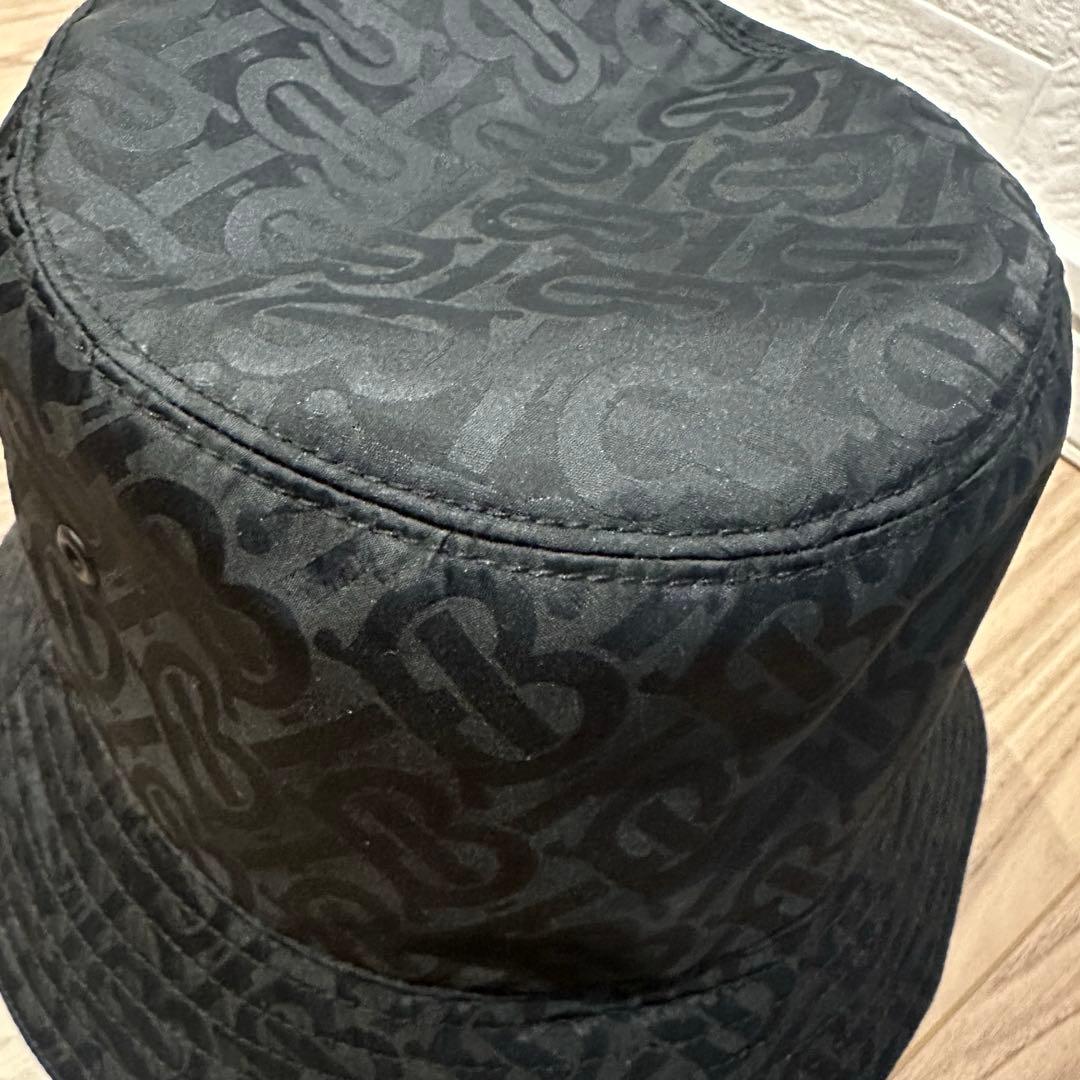 BURBERRY モノグラムジャカード バケットハット