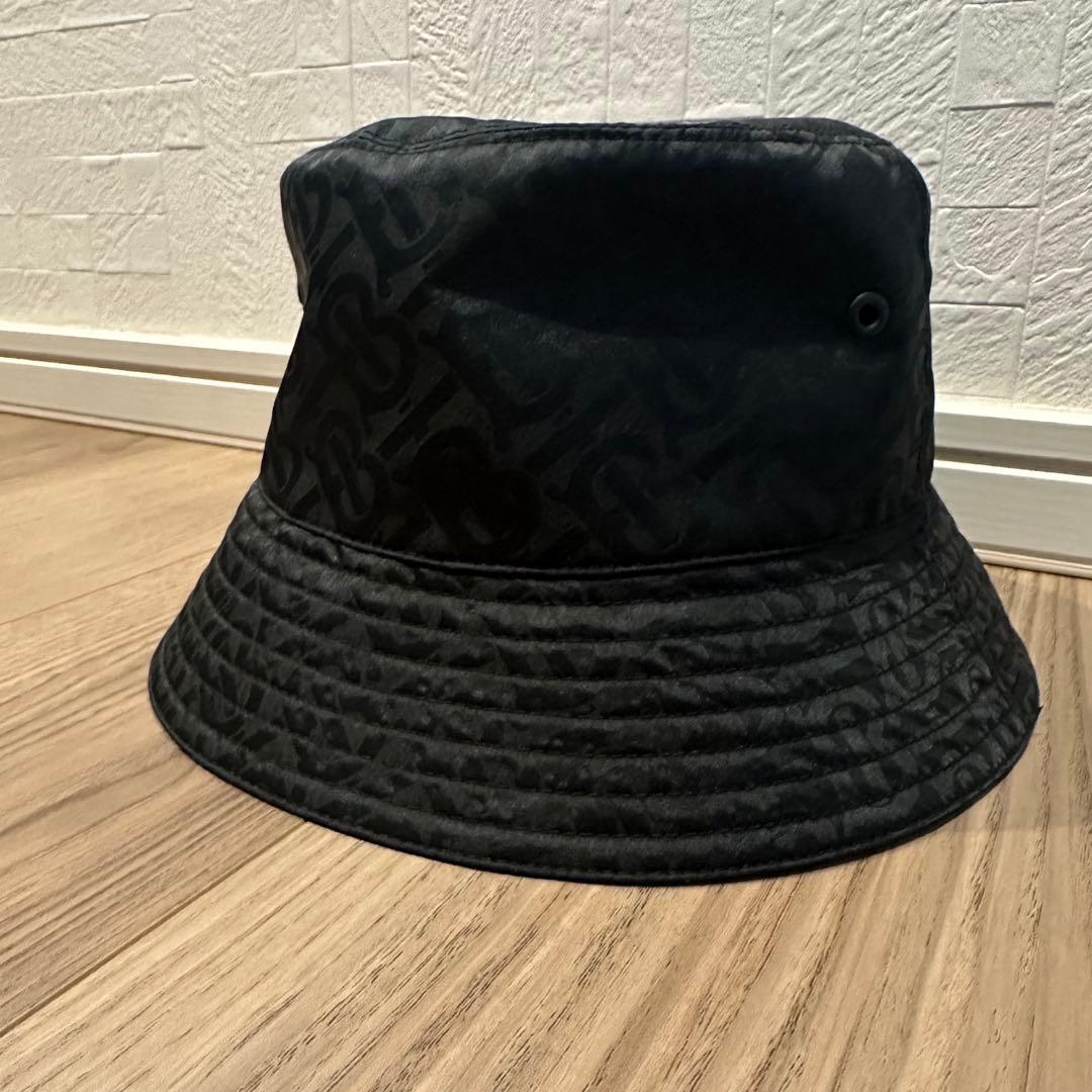 BURBERRY モノグラムジャカード バケットハット