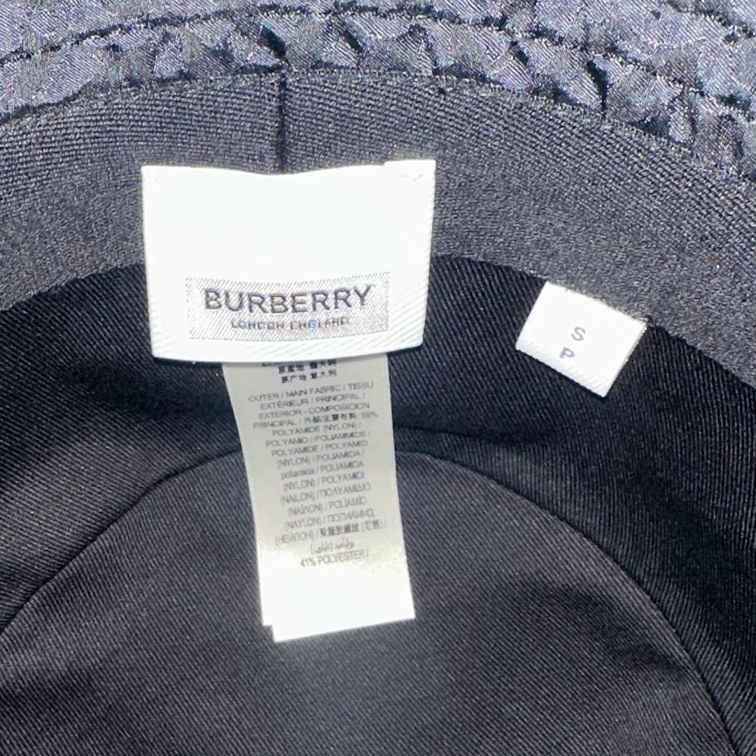 BURBERRY モノグラムジャカード バケットハット