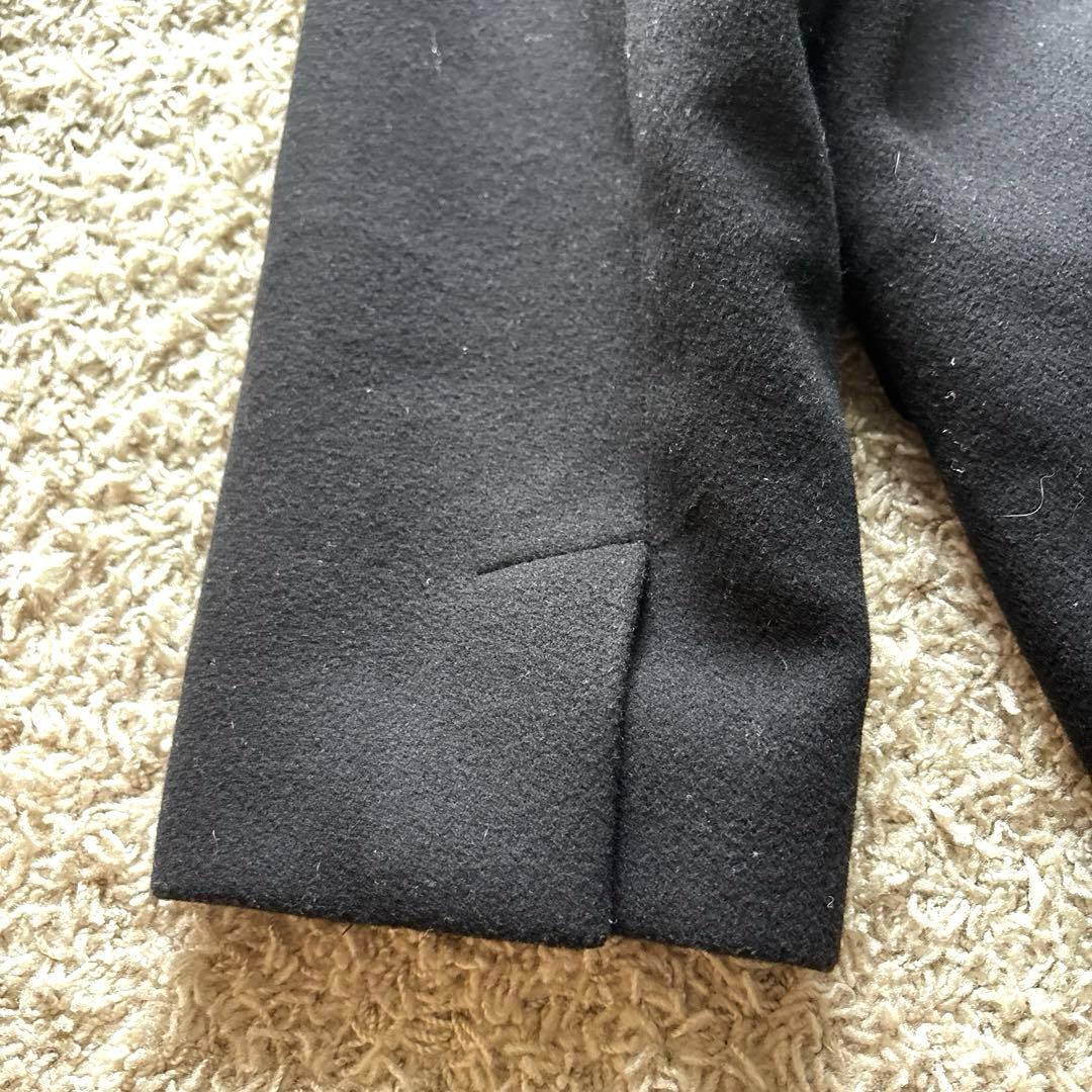 【極美品】Spick&Span W/Nyモッサジャケットライクコート ブラック