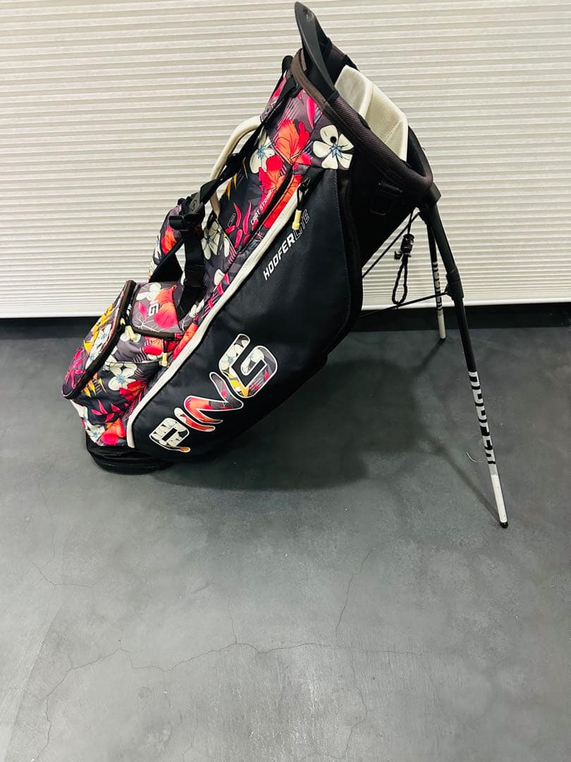 PING Hoofer スタンドバッグ フラワーパターン