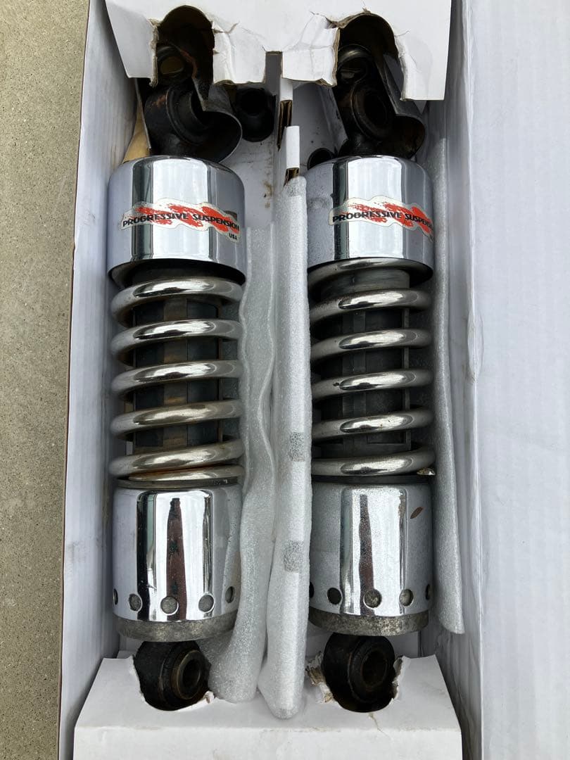 ハーレー　Progressive 11インチ412シリーズ　ダイナFXDL