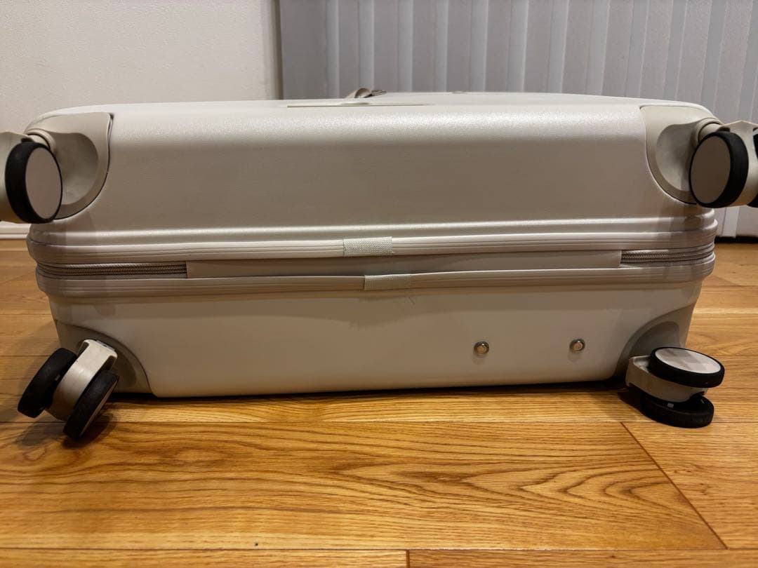 NORICCO ノリッコ 子供乗れるスーツケース 折りたたみ　パステルグレージュ