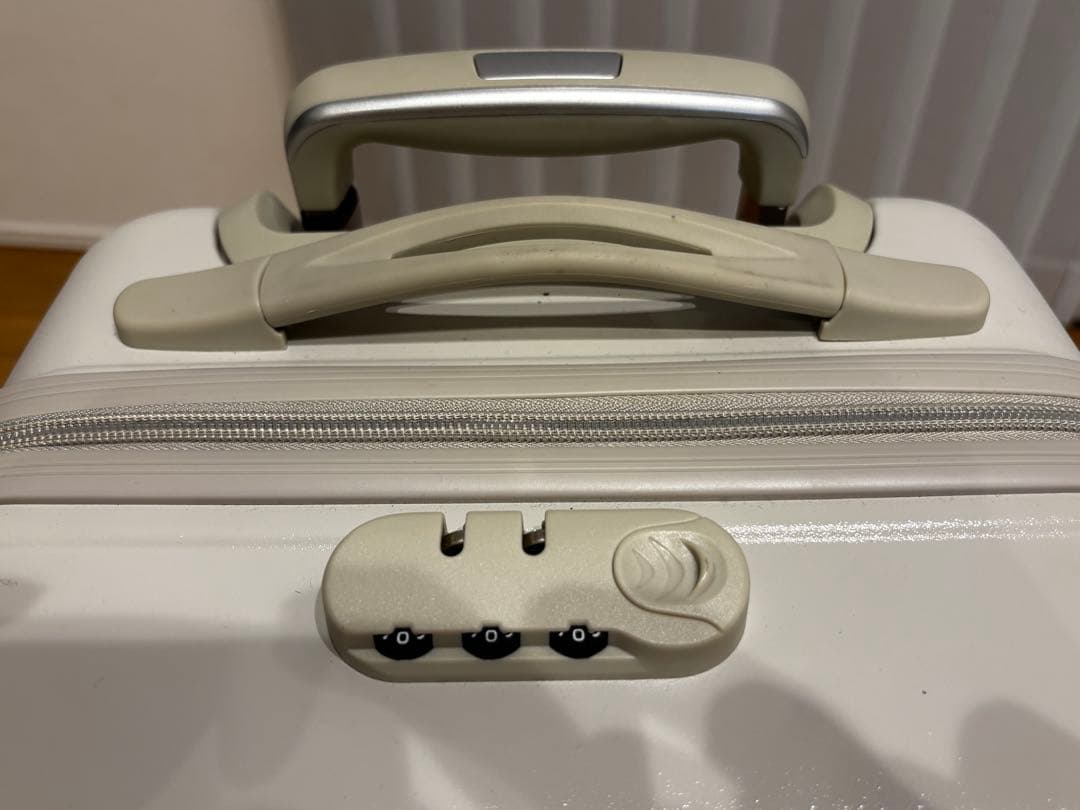 NORICCO ノリッコ 子供乗れるスーツケース 折りたたみ　パステルグレージュ