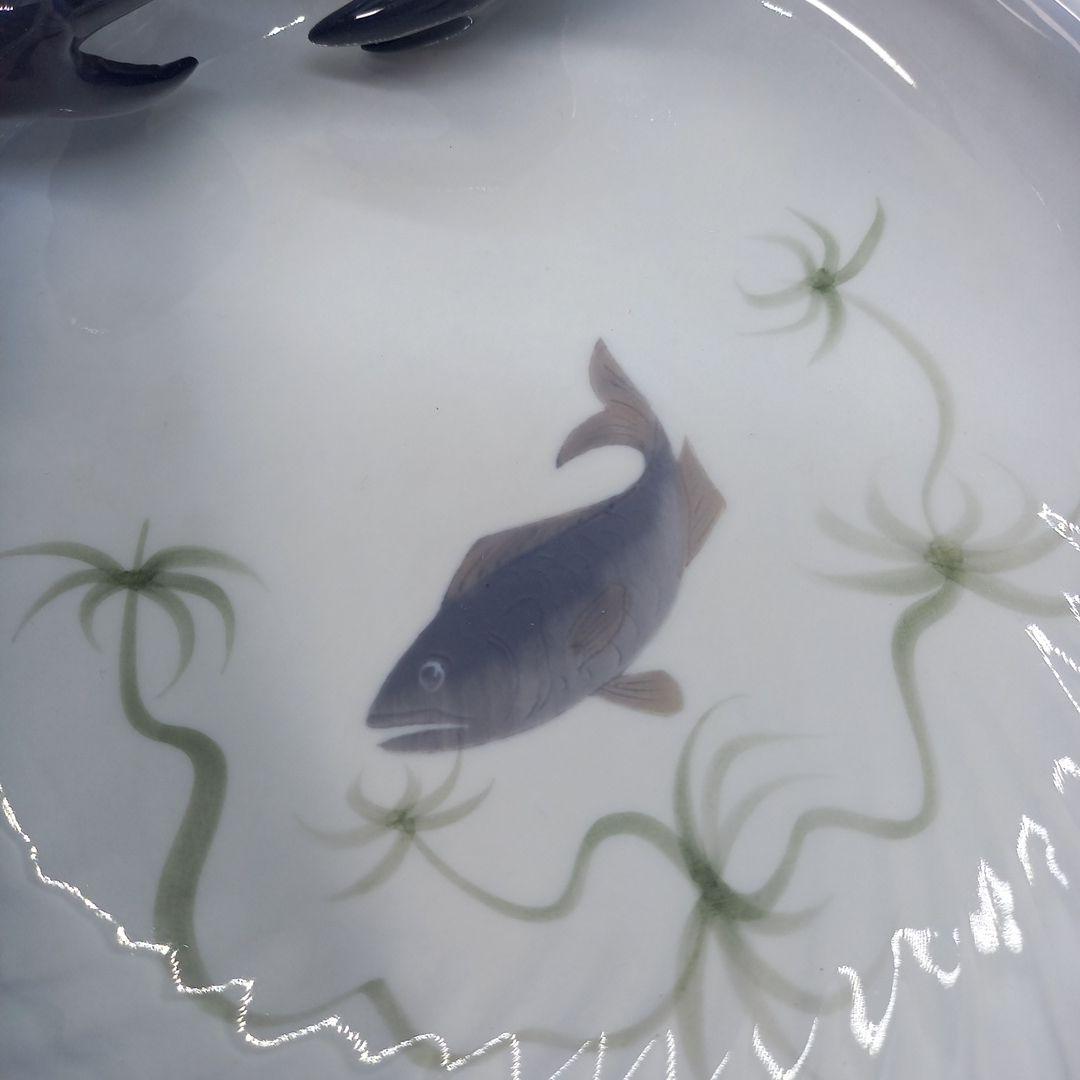 ロイヤルコペンハーゲン　蟹飾り付きシェル鉢 エリック.ニールセン　デザイン