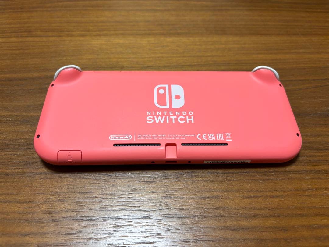 Nintendo Switch Lite（コーラル）本体一式+ケース