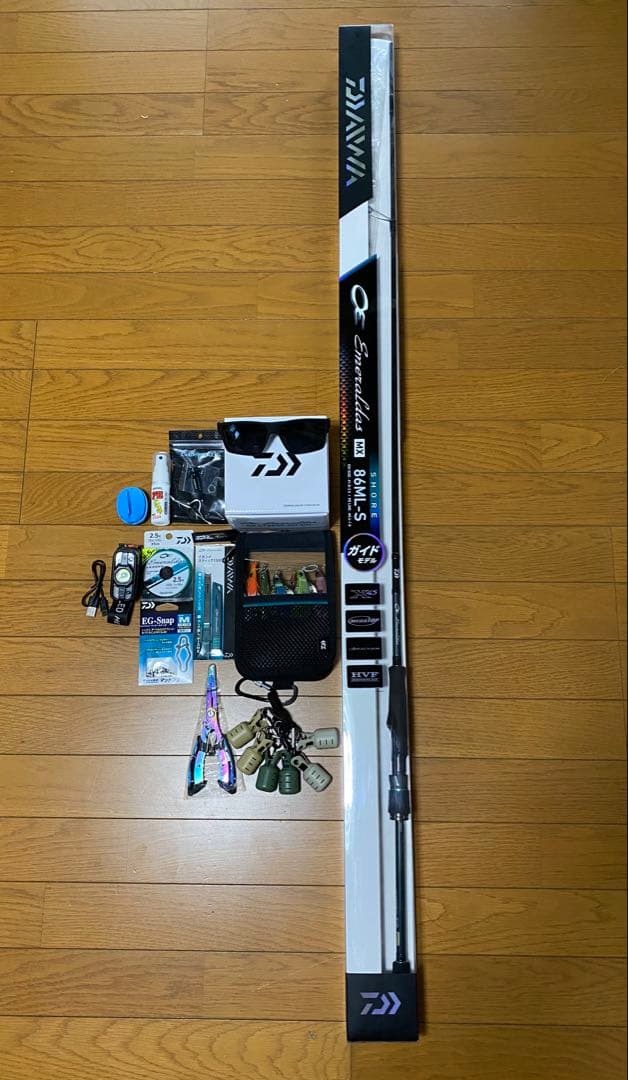 ダイワ　エメラルダス　エギングセット