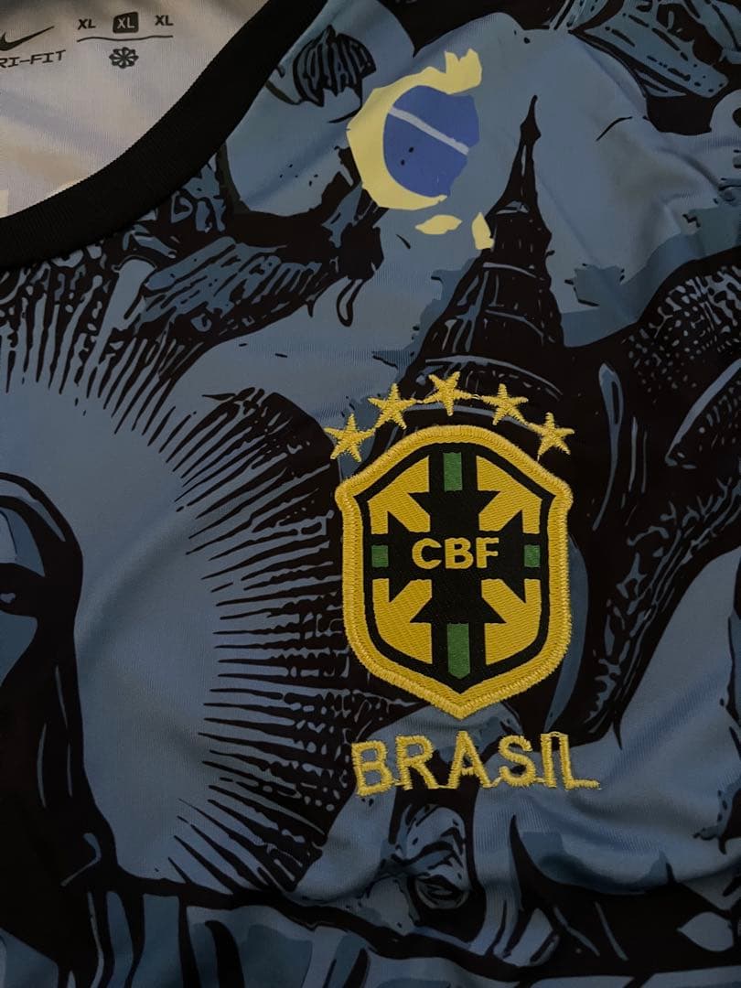 ゲキサカ様からMVPとしてもらった　ブラジル代表シャツ　　日本では出回りません！