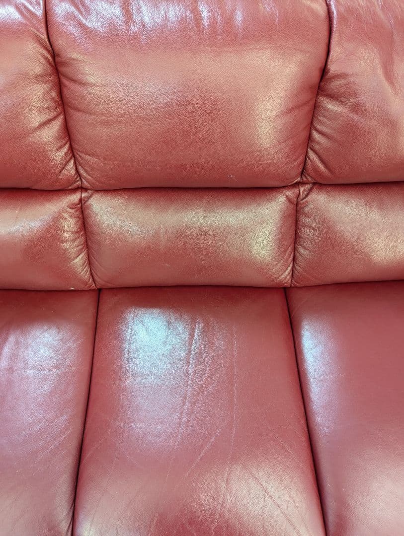 みちみち　ニトリ　ロゾ　ソファー　赤　レッド　中古　直接取引可（静岡県）