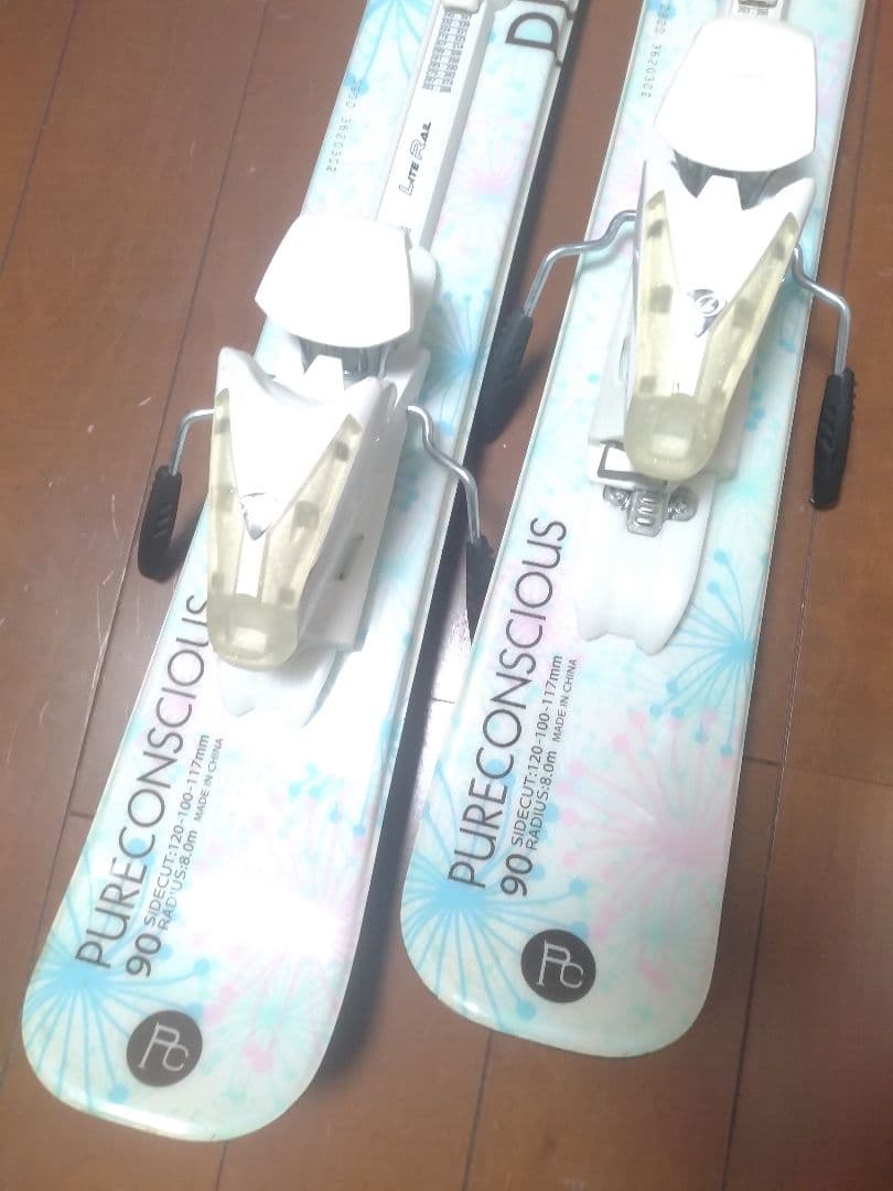 【ショートスキー☆】90cm　PureConsciousスキー板♪　ツインチップ