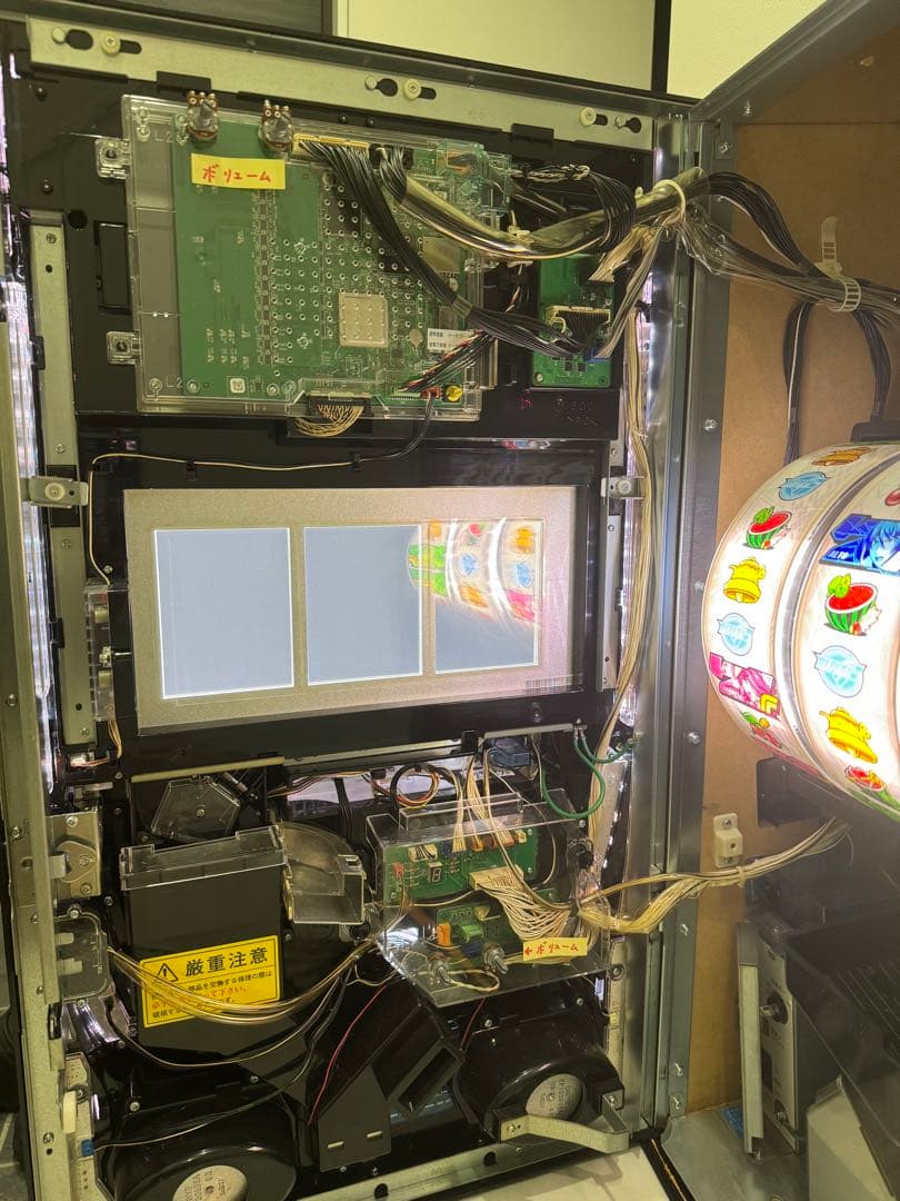 マクロスフロンティア2 不要機付き 実機 パチスロ 家庭用電源 三共