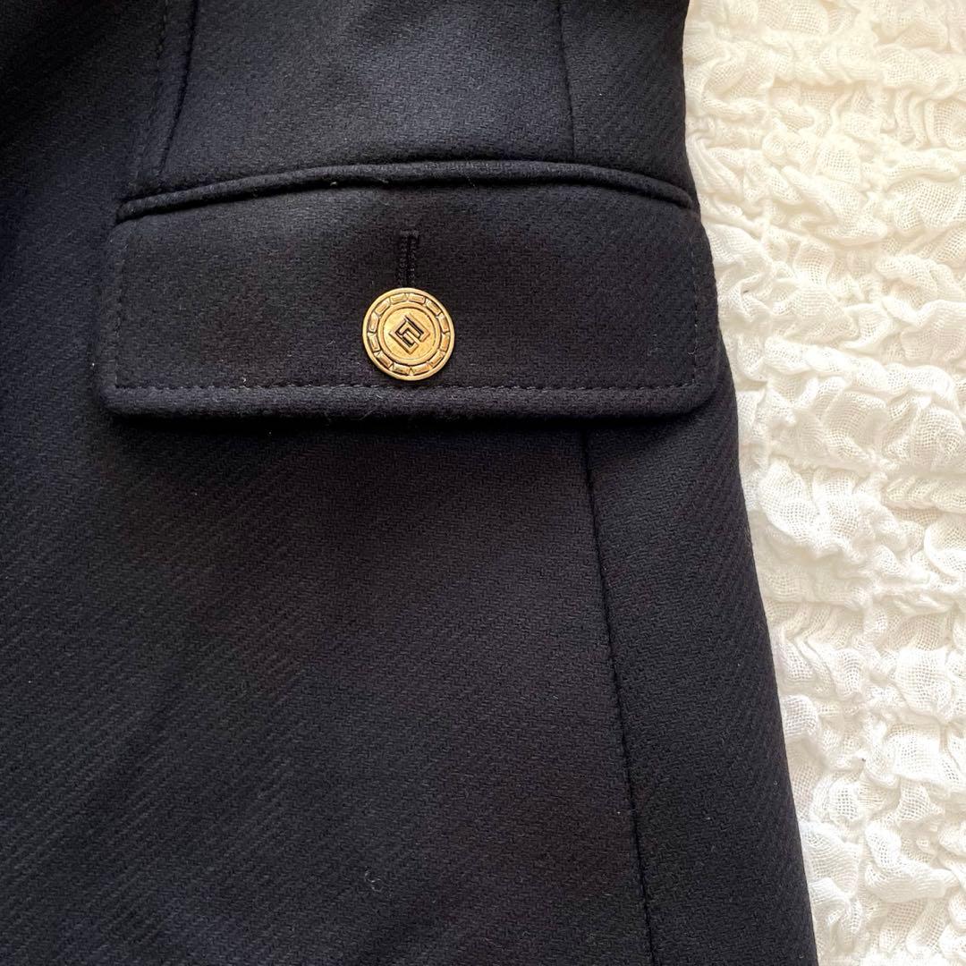 人気　ZARA MANTECO マンテコ　ナポレオンコート　金ボタン　ウール混