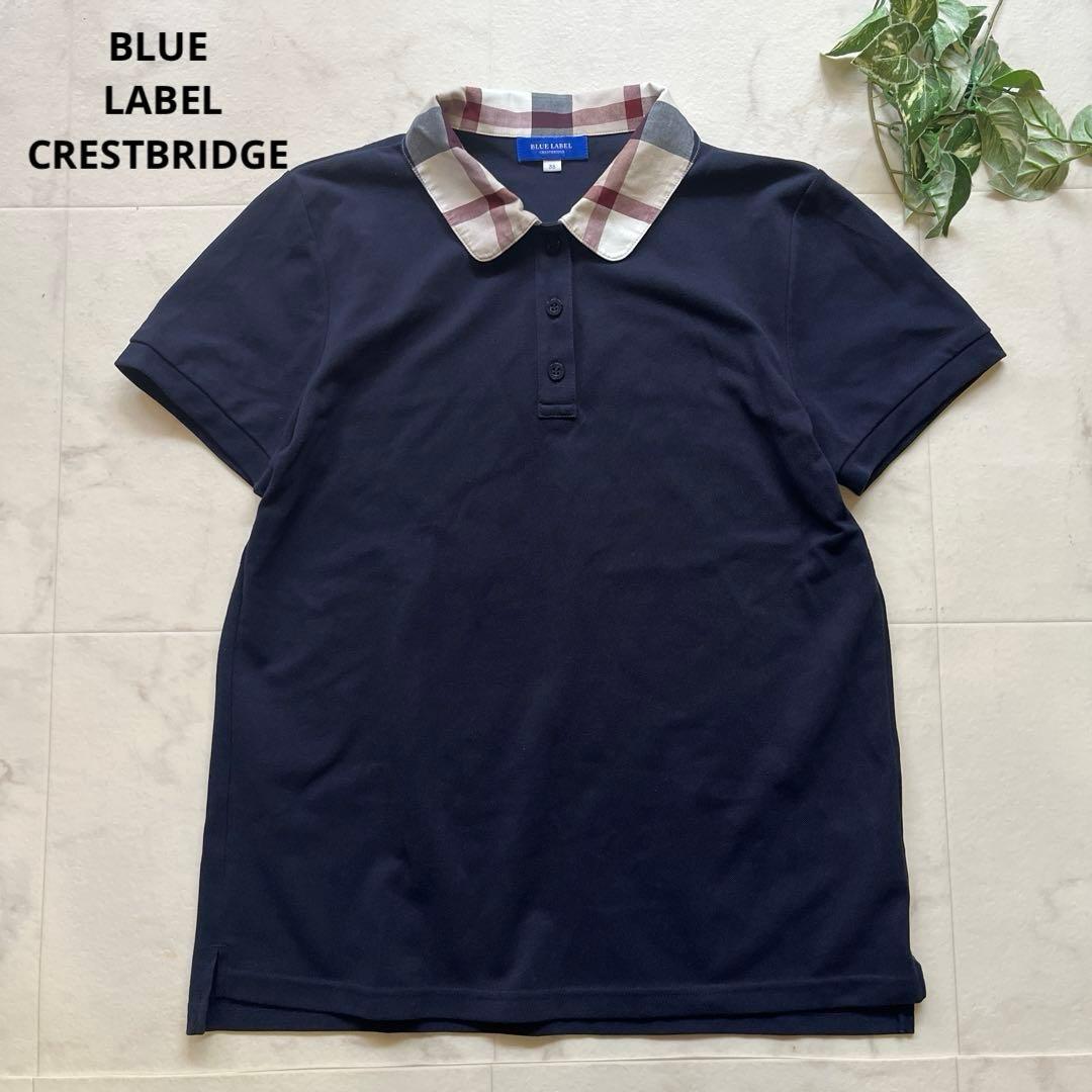極美品　BLUE LABEL CRESTBRIDGE ハウスチェック　ポロシャツ