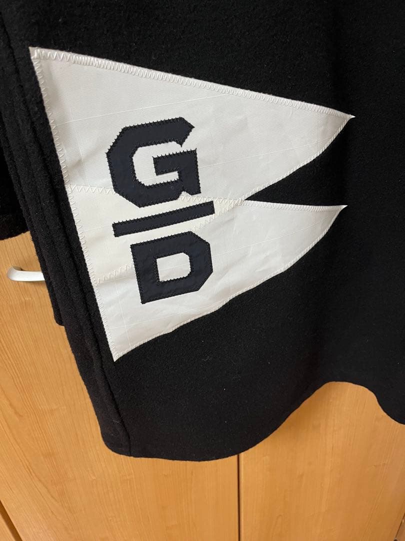 【美品】DESCENDANT ダッフルコート GDワッペン付