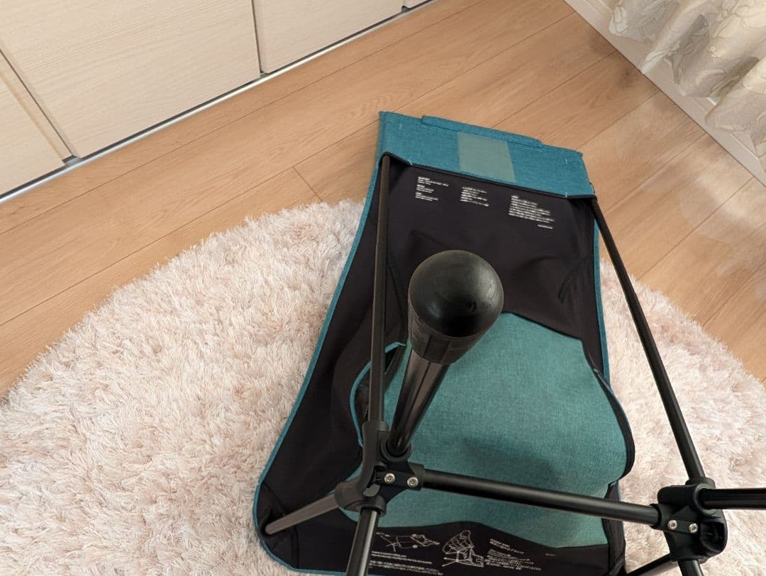 ヘリノックス サンセットチェア ラグーンブルー ロッキングフット付き