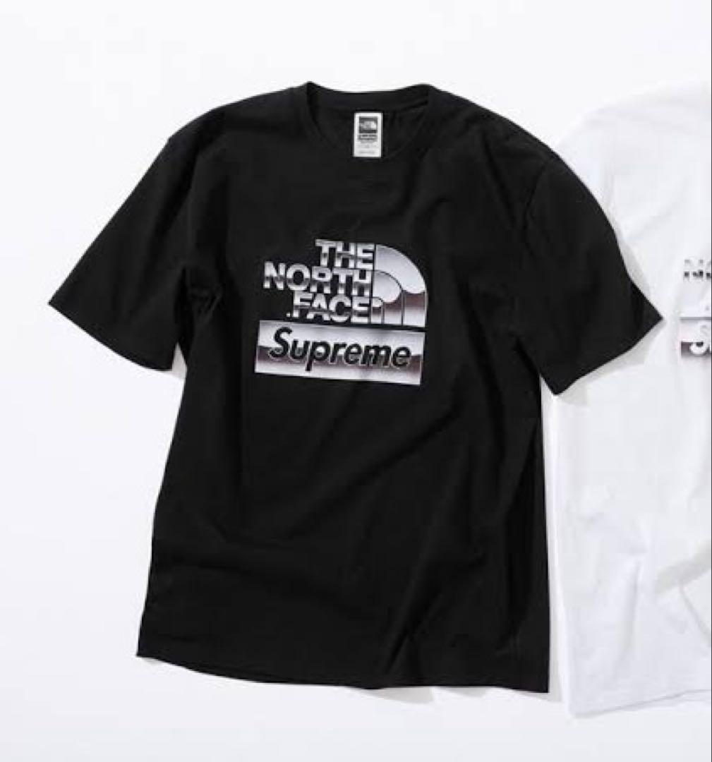 TNF x Supreme Chrome Tee SS18 Mサイズ
