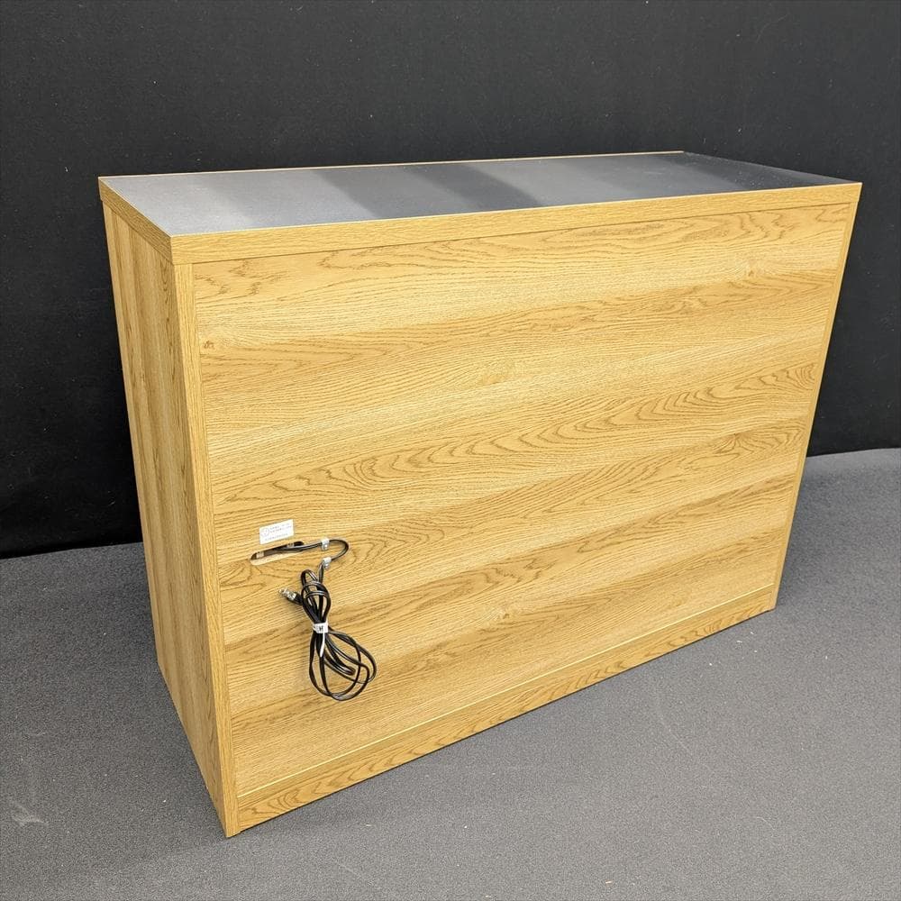 美品　ウニコ　ディフェ　オーク　キッチンカウンター　レンジボード　レンジ台