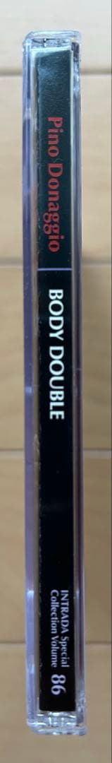 ボディ・ダブル　サウンドトラック　CD　3000枚限定盤　音楽ピノ・ドナッジオ