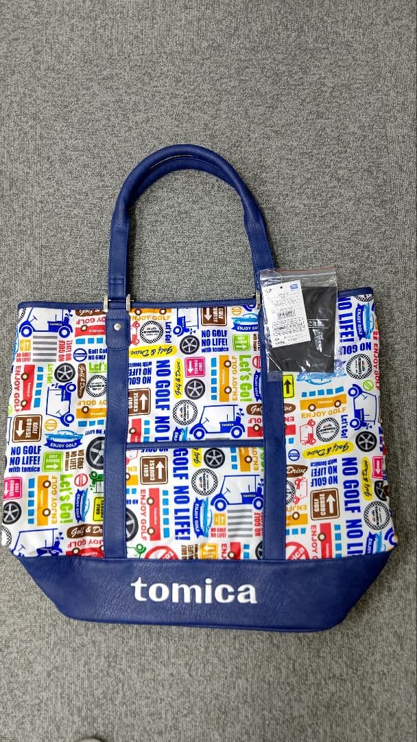 トミカ ゴルフトートバッグ  ブルー