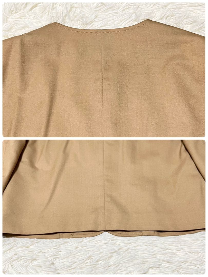 バーバリー ジャケット セットアップ 女の子 160 ウール　金ボタン