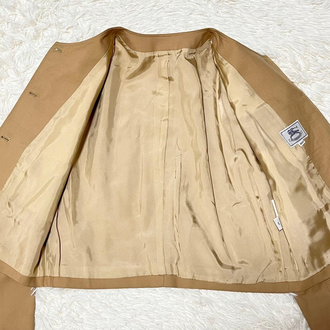 バーバリー ジャケット セットアップ 女の子 160 ウール　金ボタン