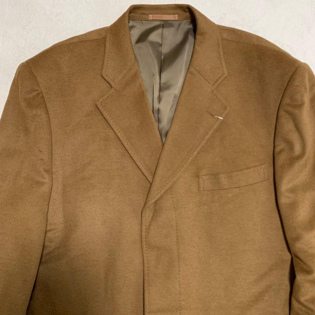【未使用タグ付き】limousine チェスターコート カシミヤ100% XL