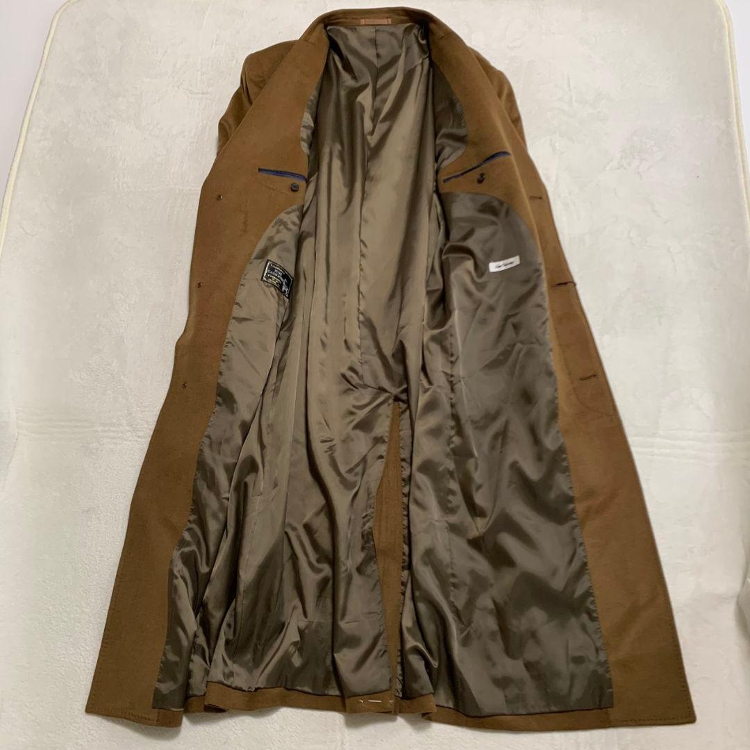 【未使用タグ付き】limousine チェスターコート カシミヤ100% XL