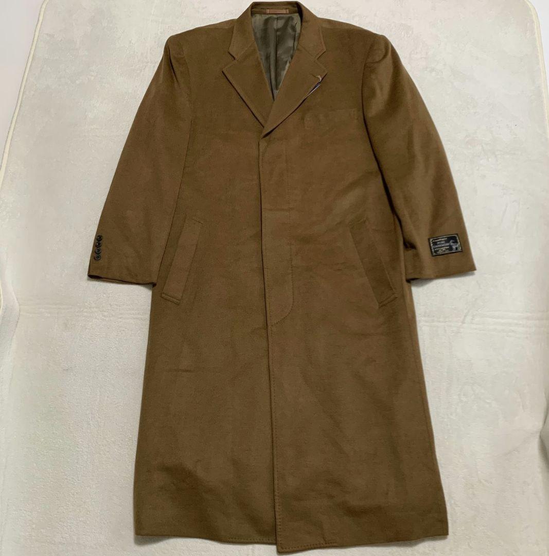 【未使用タグ付き】limousine チェスターコート カシミヤ100% XL