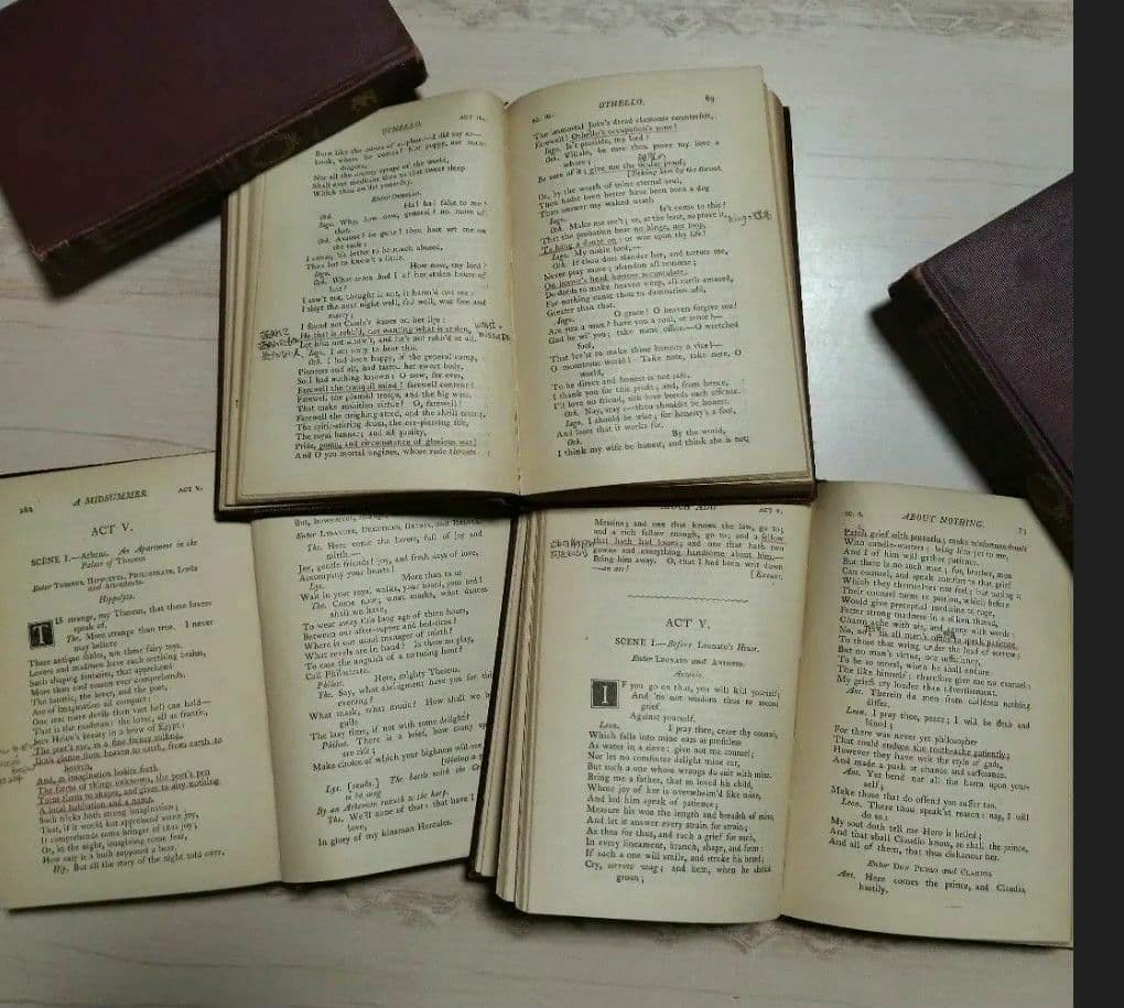 洋書　シェークスピア全集　Pocket Shakspeare　13巻　McKAY