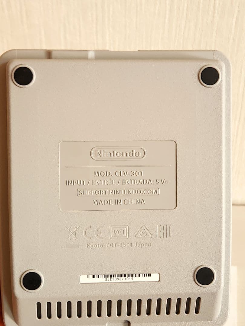 ACアダプター付 ニンテンドークラシックミニ　スーパーファミコン