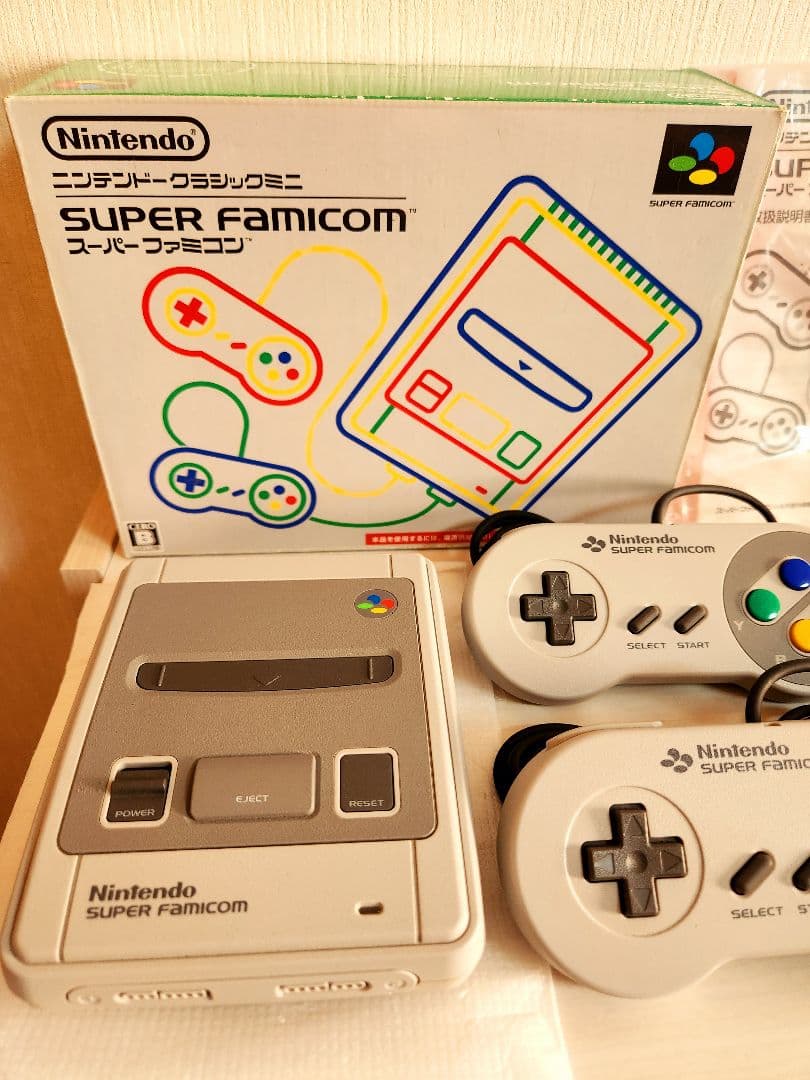 ACアダプター付 ニンテンドークラシックミニ　スーパーファミコン