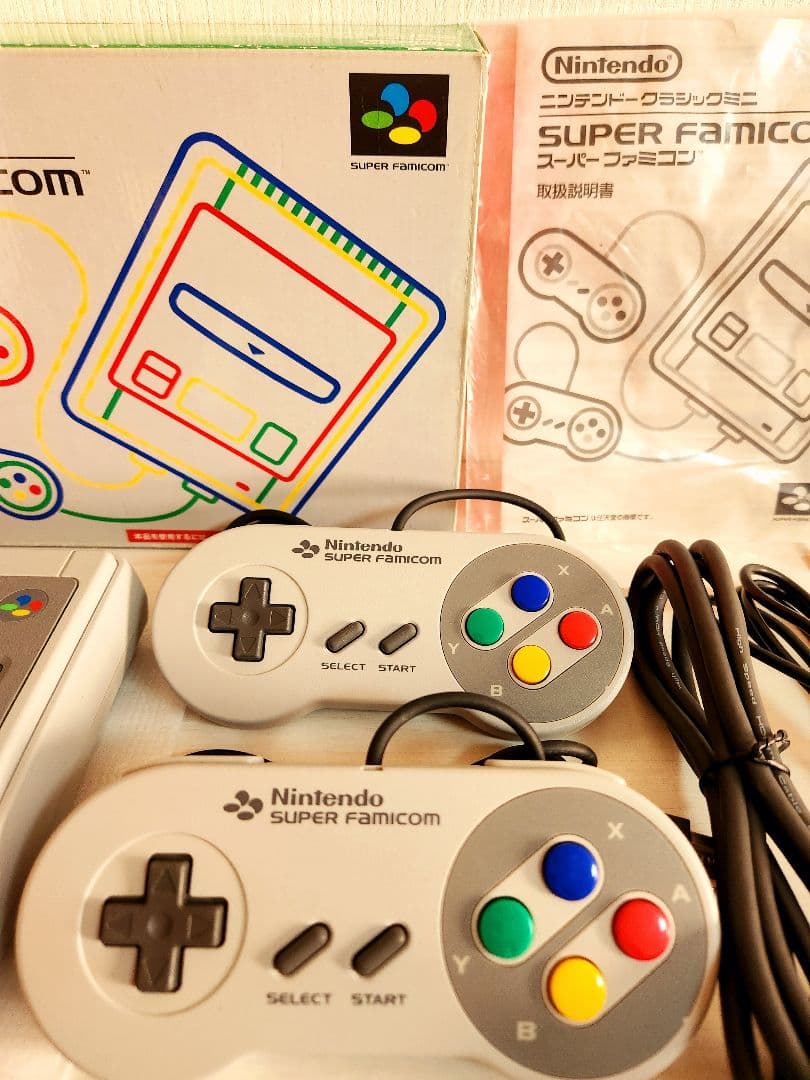 ACアダプター付 ニンテンドークラシックミニ　スーパーファミコン