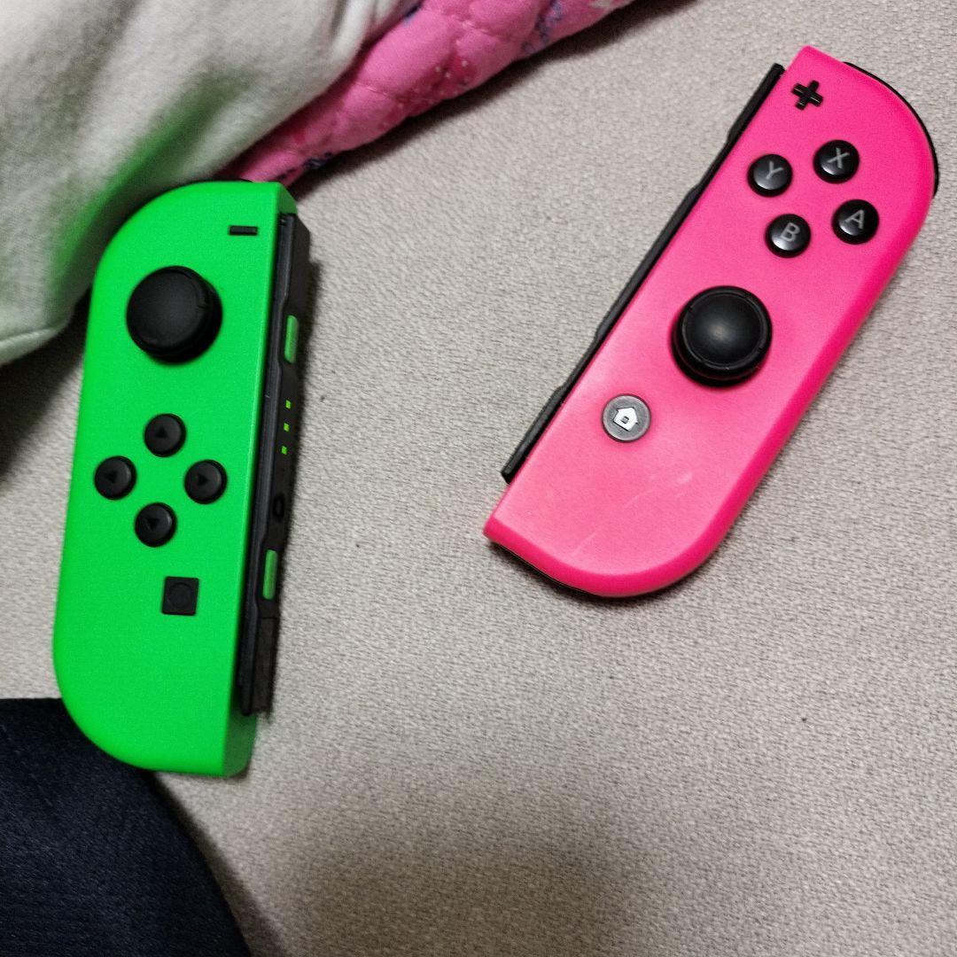Nintendo JOY-CON (L)/(R) ネオングリーン/ネオンピ…