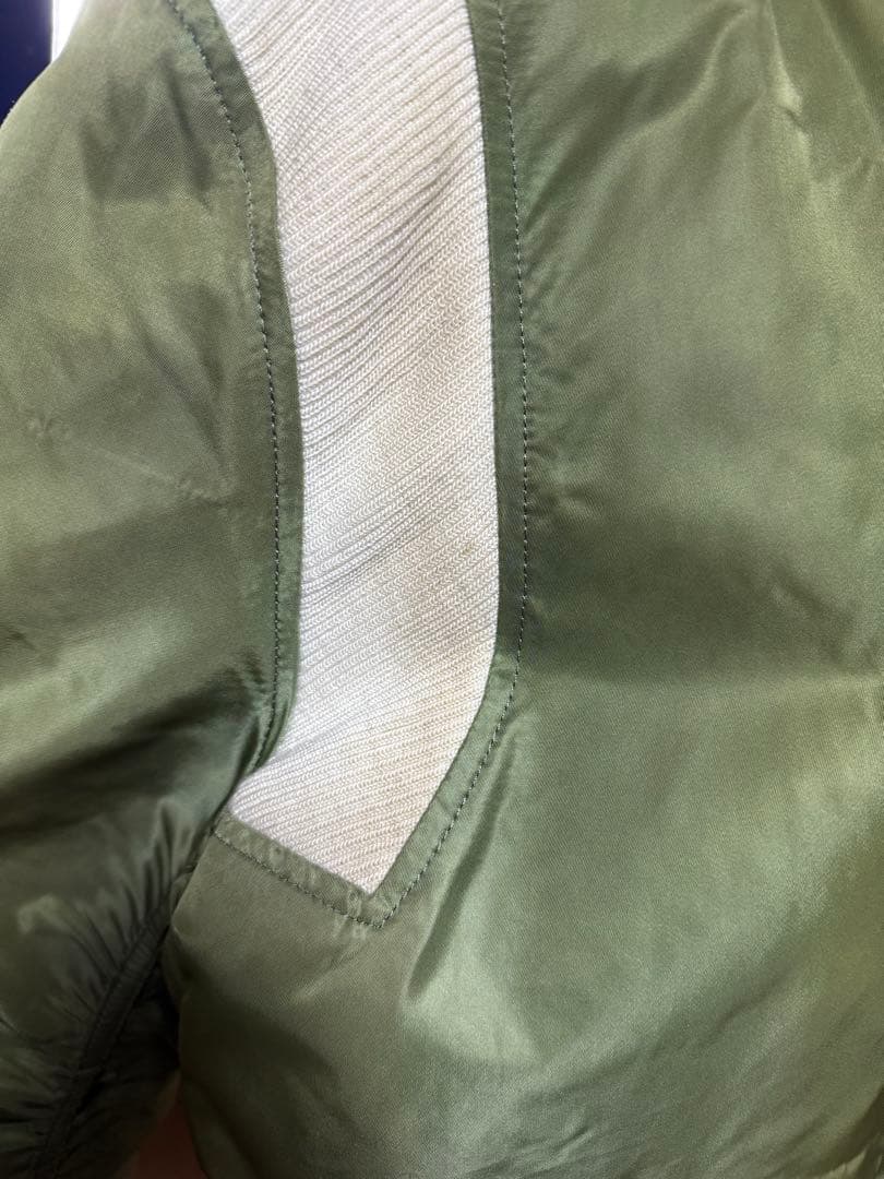 STUSSY ALPHA FRAGMENT MA-1 　２５周年モデル