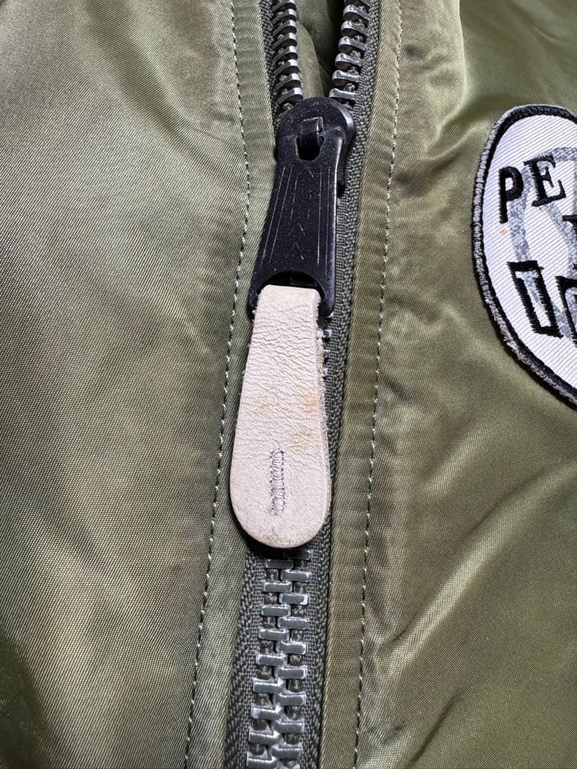 STUSSY ALPHA FRAGMENT MA-1 　２５周年モデル