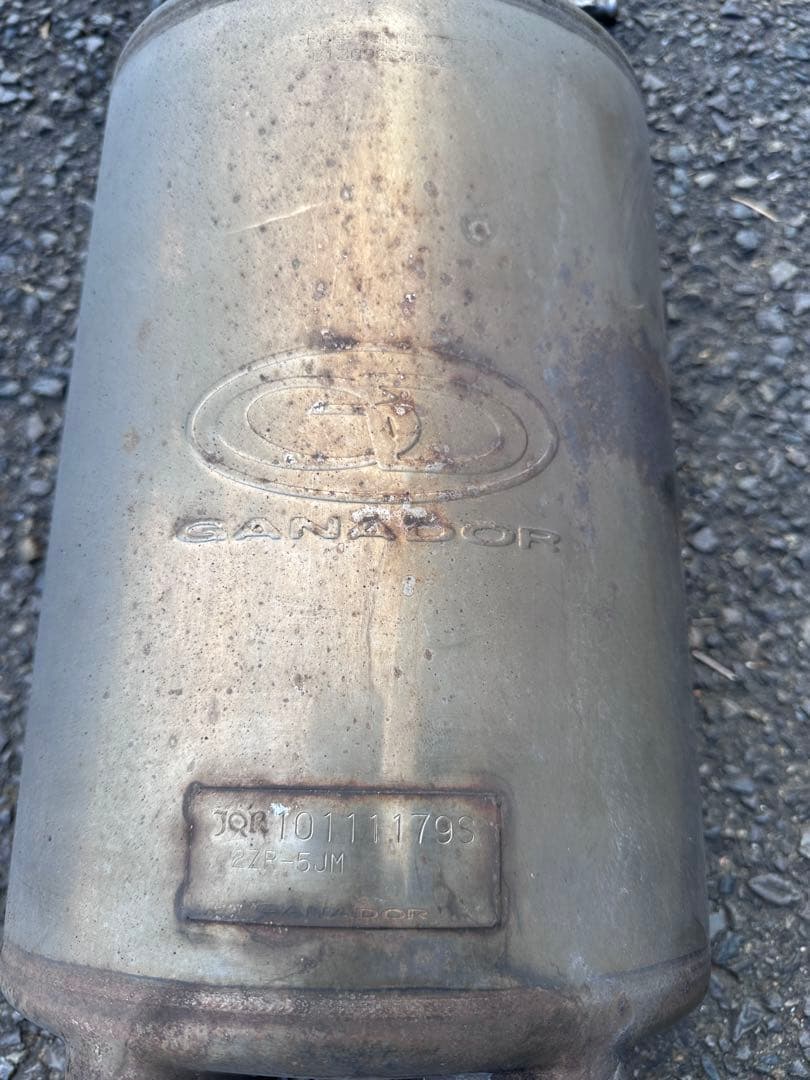 GANADOR RASON マフラー プリウスα