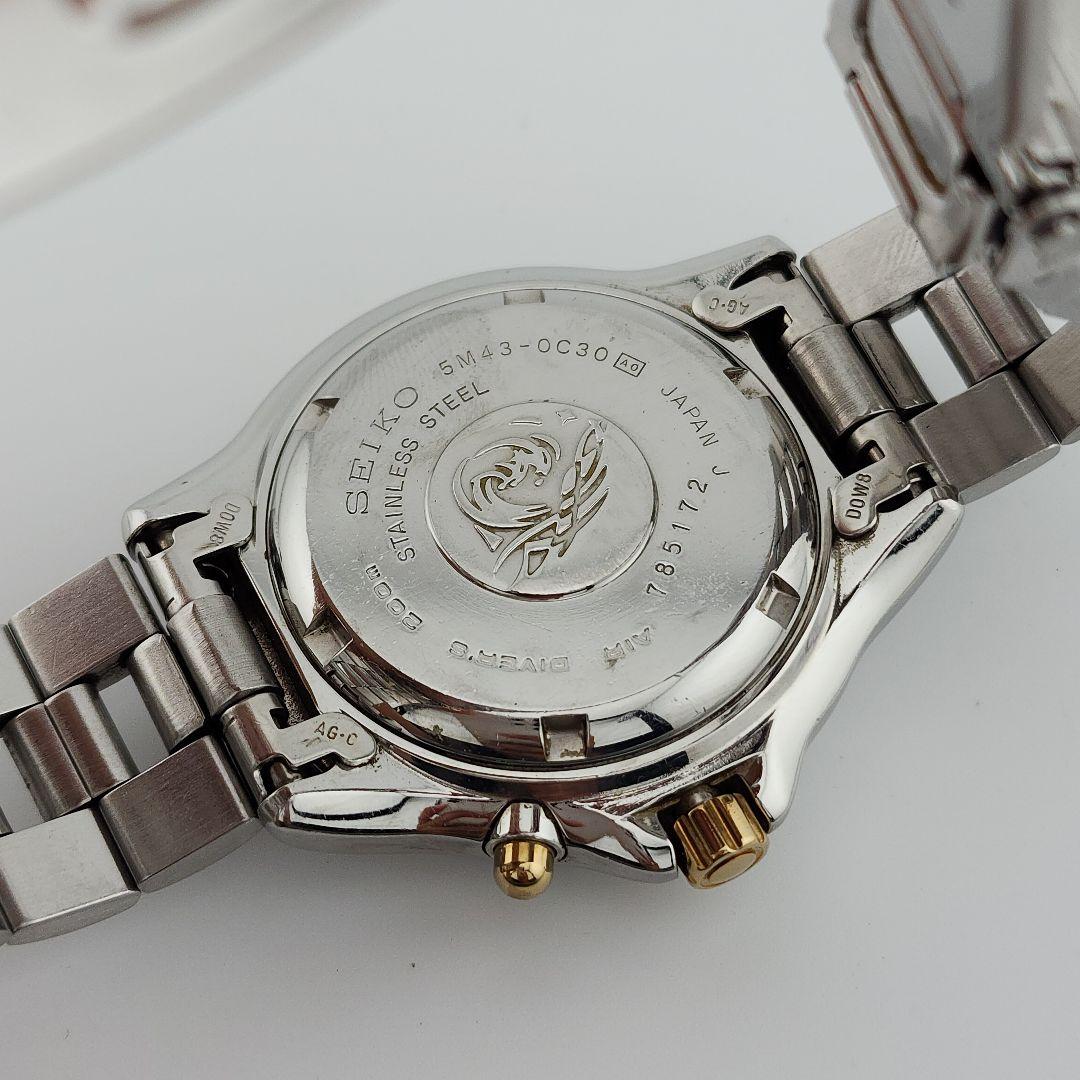 ​極美品・二次電池交換済】SEIKOセイコー スキューバ キネティック