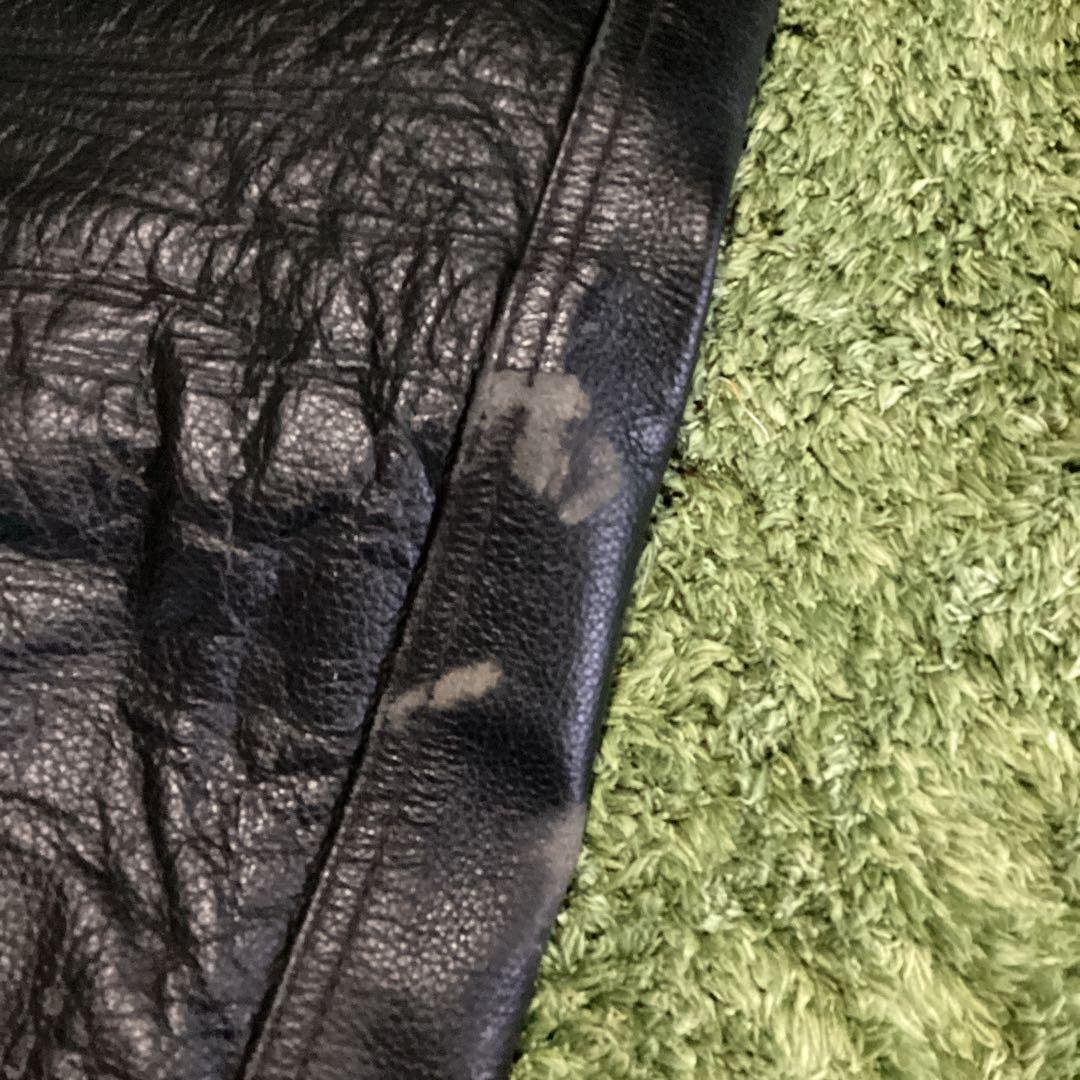 P　HARLEY-DAVIDSON　黒　レザーパンツ　革パン　サイズ30