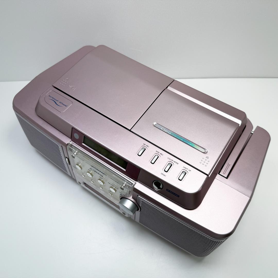 Victor JVC RC-Z1MD-P ピンク CD-MDポータブルシステム