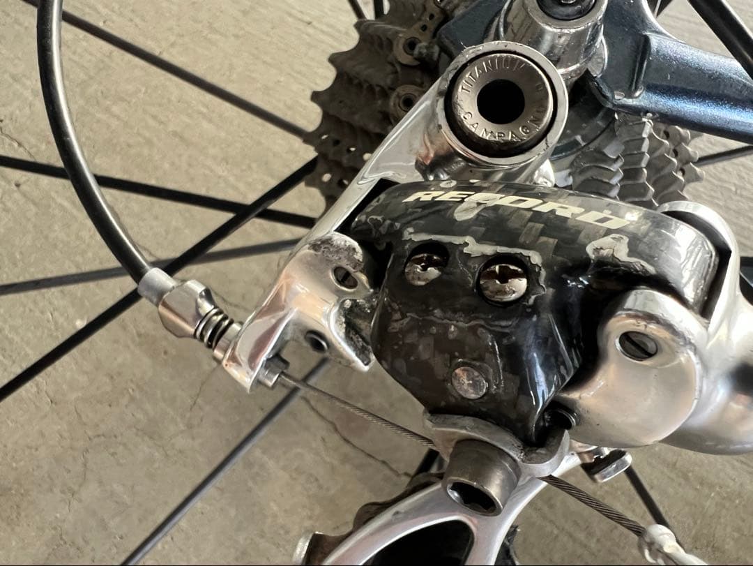 ANCHOR RNC7ネオコットロードバイクフレーム ダークシルバー