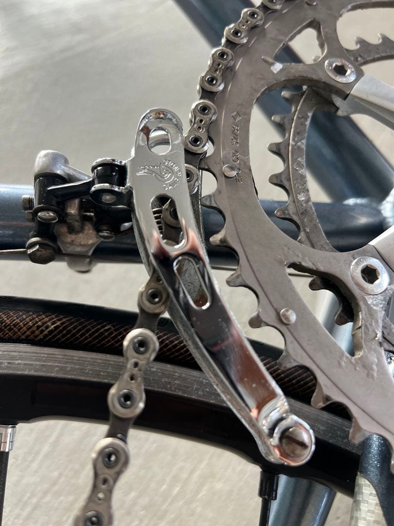 ANCHOR RNC7ネオコットロードバイクフレーム ダークシルバー