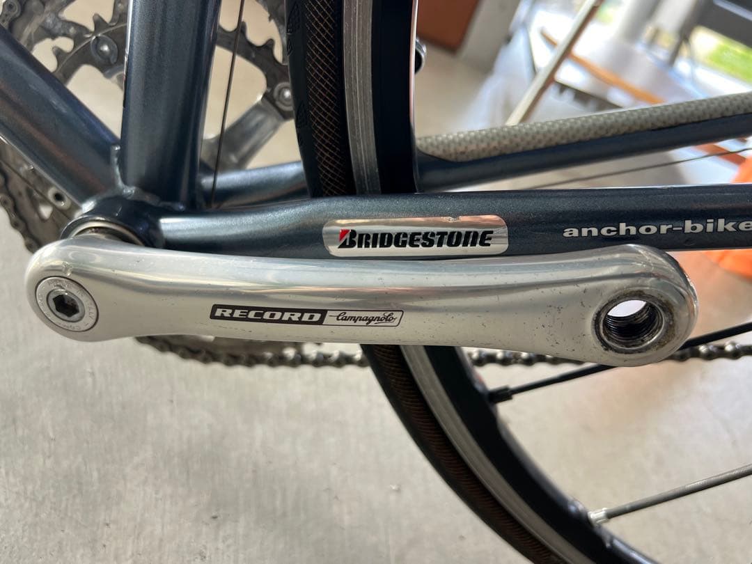 ANCHOR RNC7ネオコットロードバイクフレーム ダークシルバー