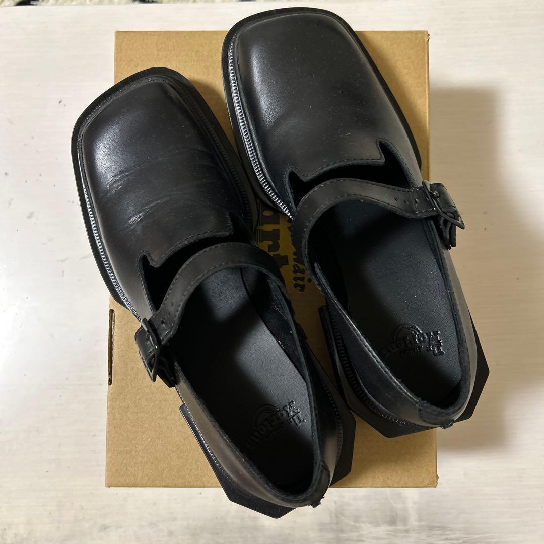 Dr. Martens ブラック メリージェーンシューズ