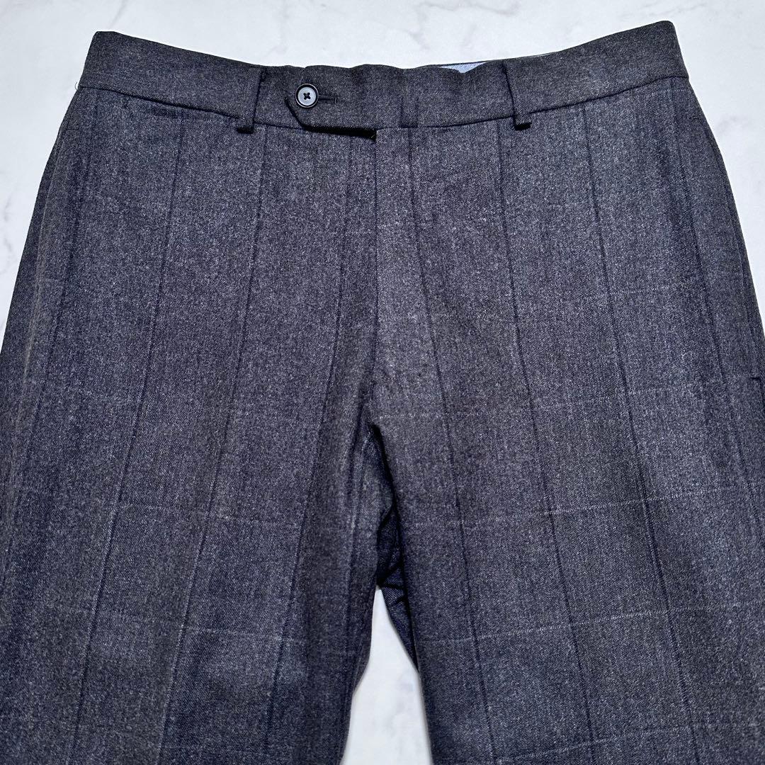 トゥモローランドピルグリム フランネルスーツ カルロバルベラ 秋冬 グレー44