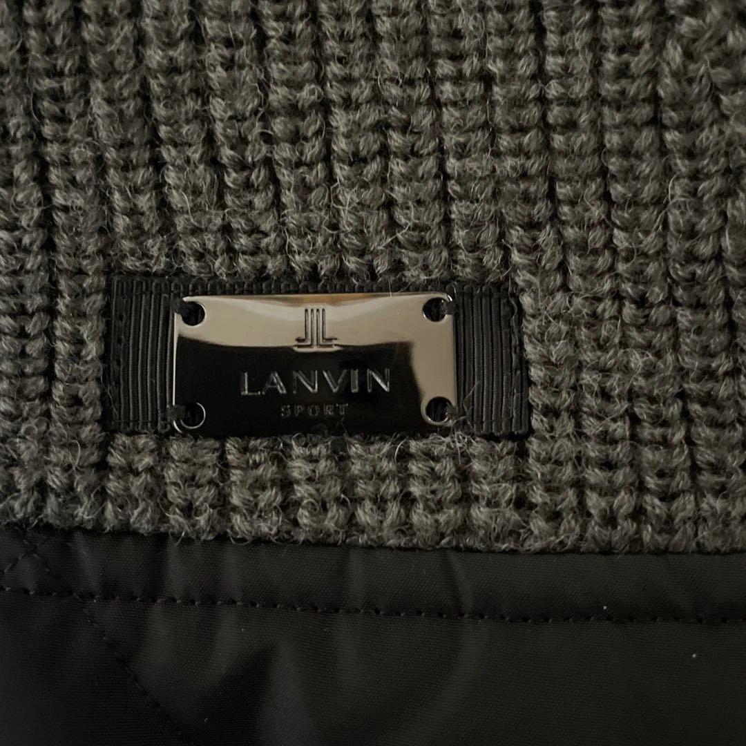 LANVIN SPORT 中綿切替 フルジップ ワンピース
