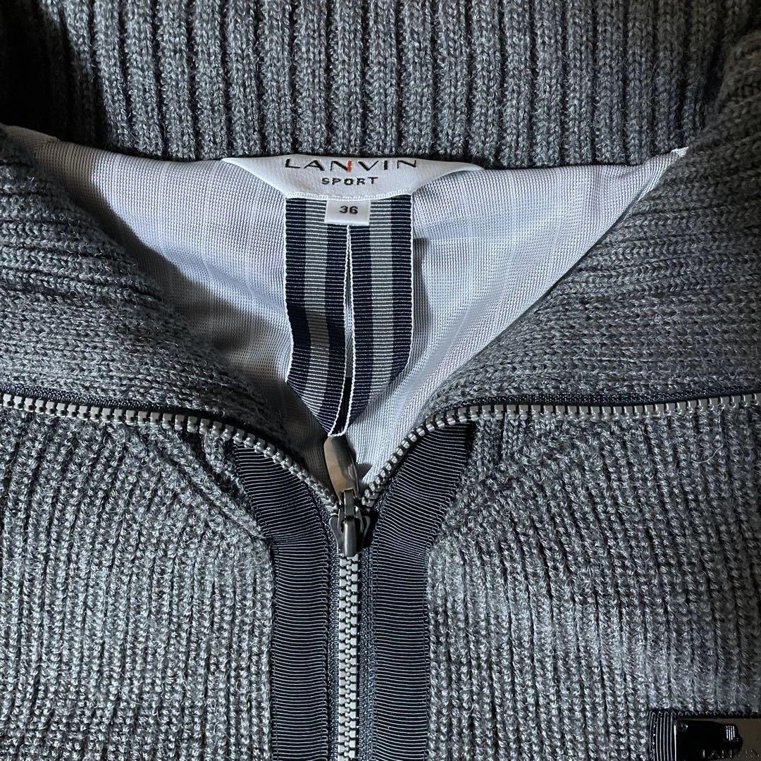 LANVIN SPORT 中綿切替 フルジップ ワンピース