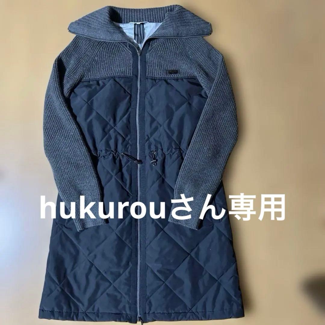 LANVIN SPORT 中綿切替 フルジップ ワンピース